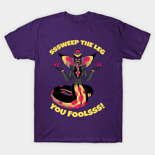 Sweep the Leg You Fools! T-Shirt by angelicneonanime